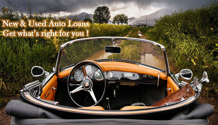 Man leaning on classic car 